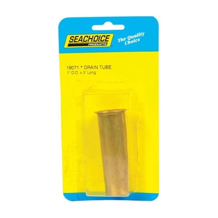Seachoice 19071 Drain Tube Brass 1 in. 8090607